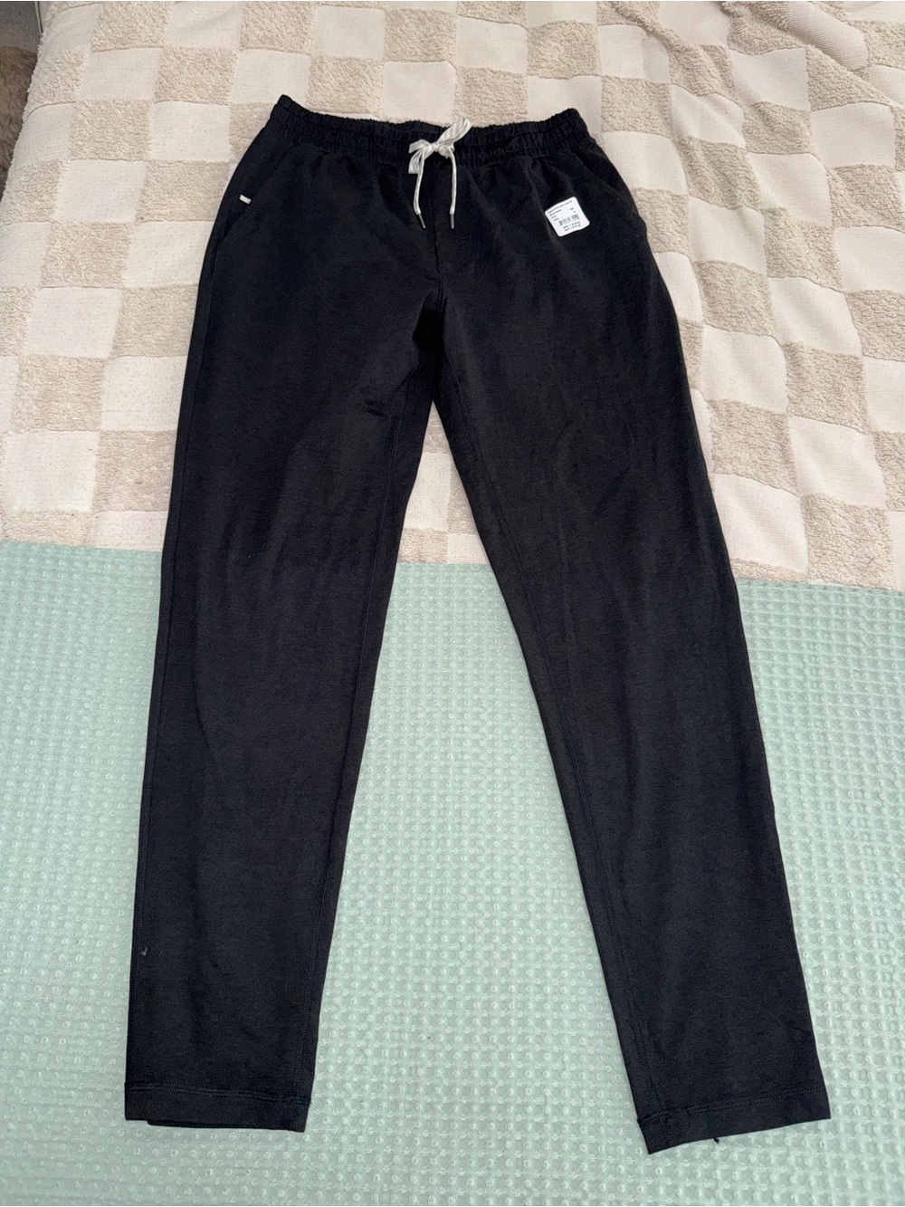 Vuori Ponto Performance Pant 30 Black Heather Mens Size M V418